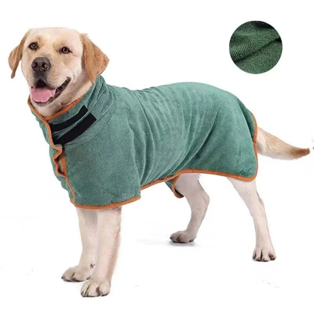 Fluffin™ Dog Bathrobe